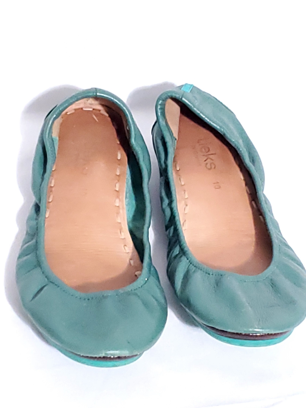 Tieks Pacific Green Ballet Flats - Picture 3 of 9